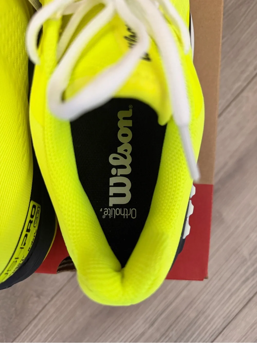 Wilson Rush Pro 4.0 Men's Tennis Shoes - Yellow/Black/White